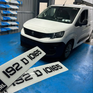 Car Reg Plate Upgrade Service