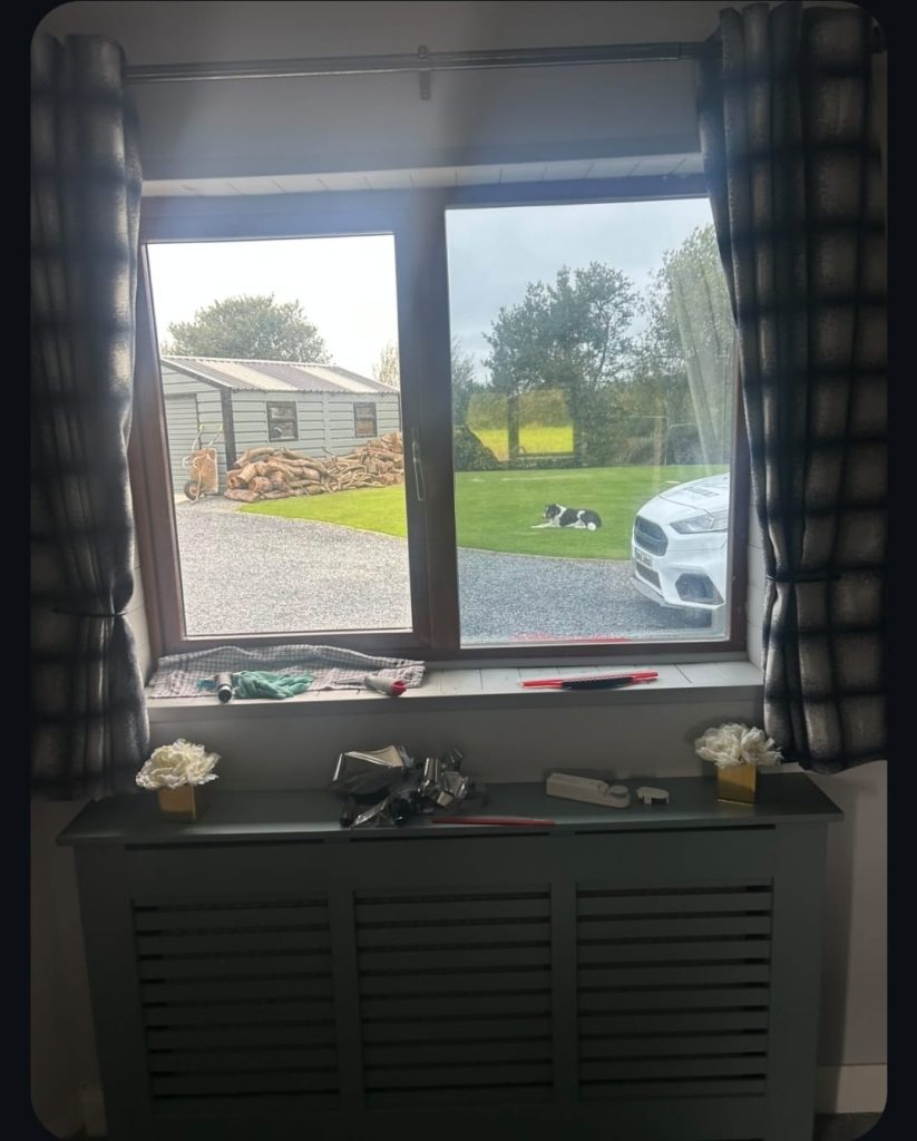 Residential Window Tinting Before